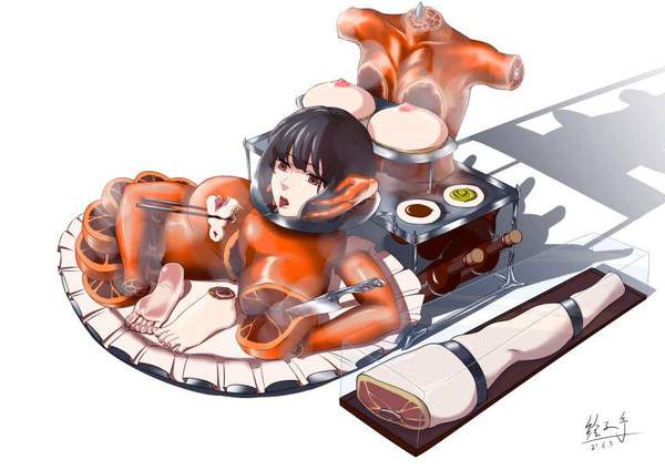 二次元 エロ カニバリズム 第一部最終回】女の子をきちんと料理して食す二次カニバリズム ...